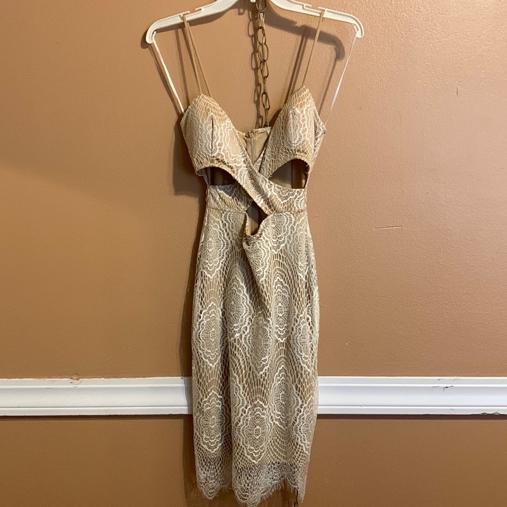 GUESS cut out Dress